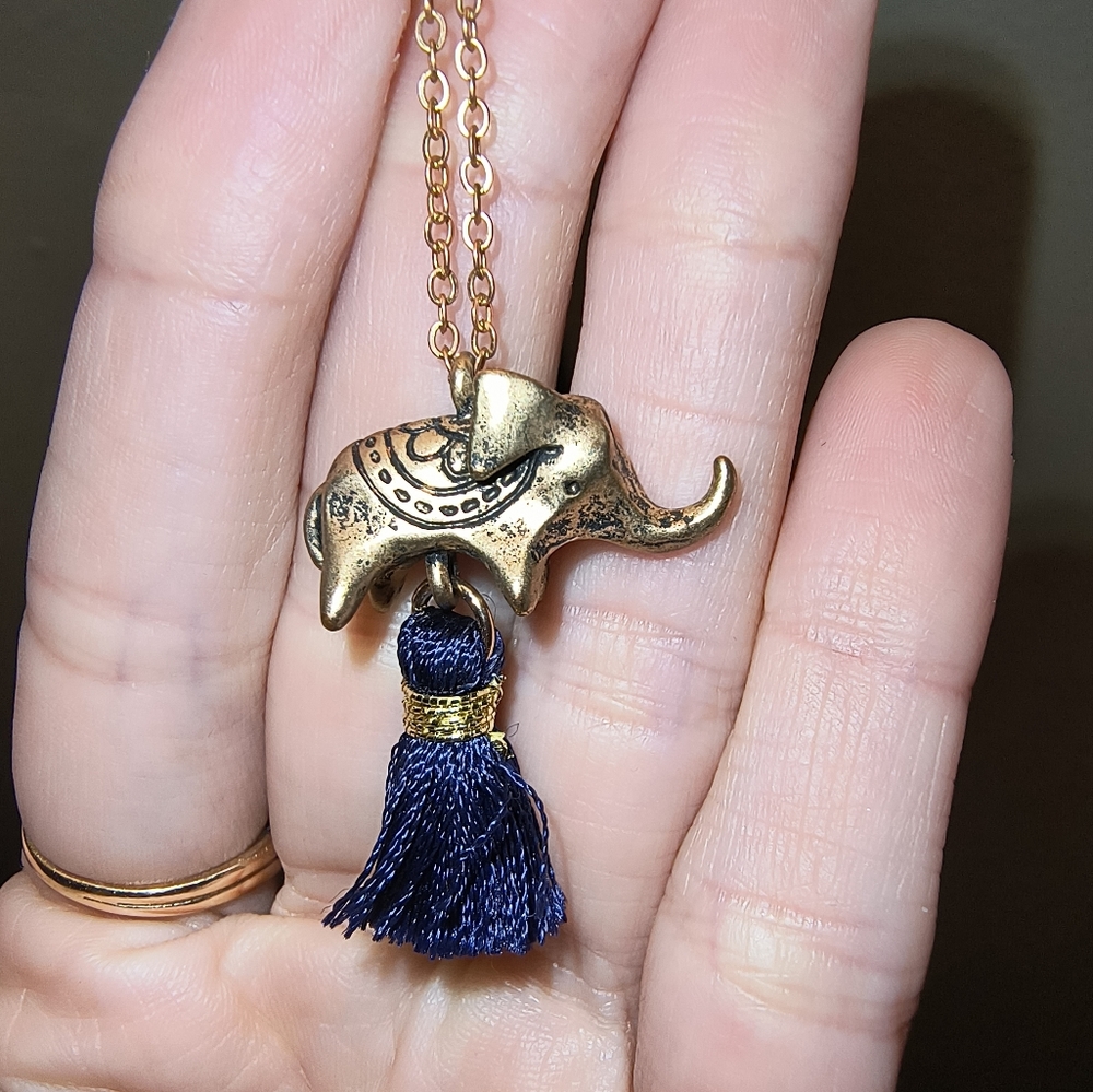 Lucky Elephant Necklace